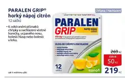 Benu Paralen Grip® horký nápoj citrón nabídka