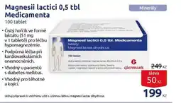 Benu Magnesii lactici 0,5 tbl Medicamenta nabídka