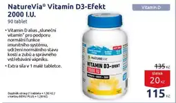 Benu NatureVia Vitamin D3-Efekt 2 000 I.U nabídka