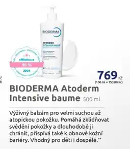Benu BIODERMA Atoderm Intensive baume nabídka