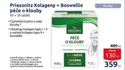 Benu Priessnitz Kolageny + Boswellie péče o klouby nabídka