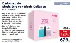 Benu Dárkové balení Biotin Strong + Biotin Collagen nabídka