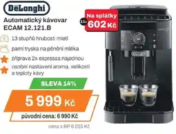 Expert DeLonghi Automatický kávovar ECAM 12.121.B nabídka