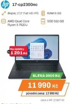 Expert HP 17-cp2300nc nabídka