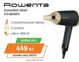 Expert Rowenta Vysoušeč vlasů CV1830F0 nabídka