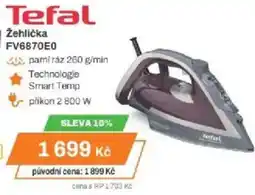 Expert Tefal Žehlička FV6870E0 nabídka