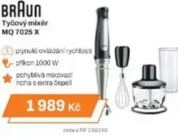 Expert BRAUN Tyčový mixér MQ 7025 X nabídka