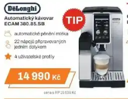 Expert DeLonghi Automatický kávovar ECAM 380.85.SB nabídka