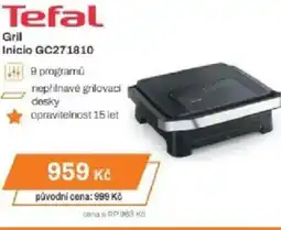 Expert Tefal Gril Inicio GC271810 nabídka