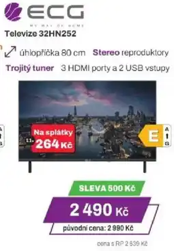 Expert ECG Televize 32HN252 nabídka