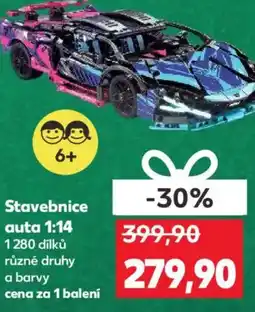 Kaufland Stavebnice auta 1:14 nabídka