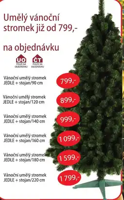 Fortel Umělý vánoční stromek již nabídka