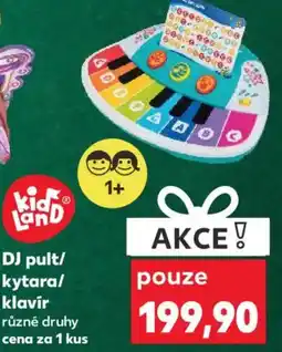 Kaufland DJ pult/ kytara/ klavír nabídka