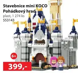 Fortel Stavebnice mini KOCO Pohádkový hrad nabídka