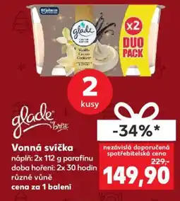 Kaufland Vonná svíčka nabídka