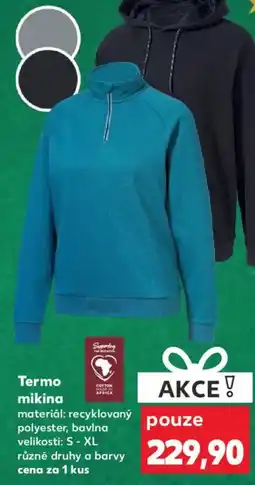 Kaufland Termo mikina nabídka