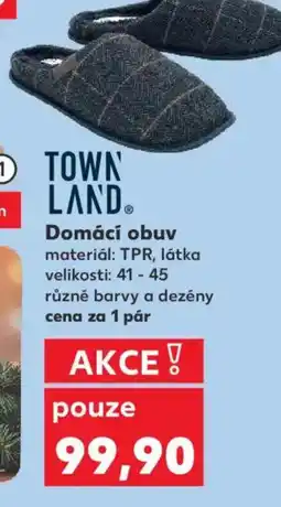Kaufland Domácí obuv nabídka