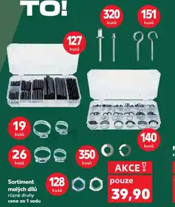 Kaufland Sortiment malých dílů nabídka