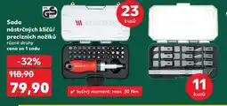 Kaufland Sada nástrčných klíčů/ precizních nožíků nabídka