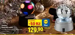 Lidl Livarno Party LED světlo nabídka