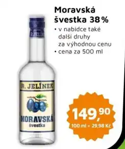 Můjobchod Moravská švestka 38% nabídka