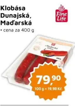 Můjobchod Klobása Dunajská, Maďarská nabídka