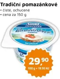 Můjobchod Madeta Tradiční pomazánkové nabídka