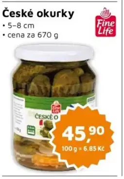 Můjobchod České okurky nabídka