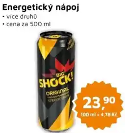 Můjobchod Energetický nápoj nabídka