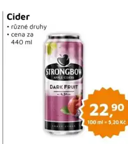 Můjobchod Cider nabídka