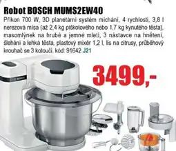 EVA Robot BOSCH MUMS2EW40 nabídka