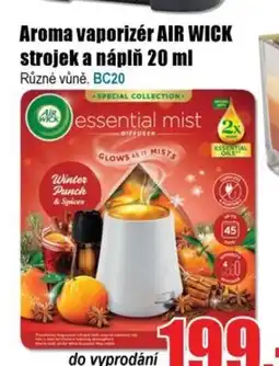EVA Aroma vaporizér AIR WICK strojek a náplň nabídka