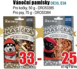 EVA ÄKINU Vánoční pamlsky nabídka