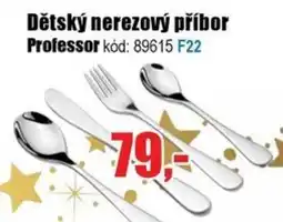 EVA Dětský nerezový příbor Professor nabídka