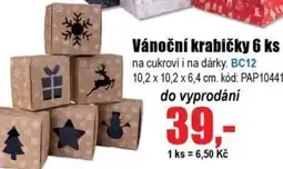 EVA Vánoční krabičky nabídka