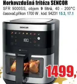 EVA Horkovzdušná fritéza SENCOR nabídka