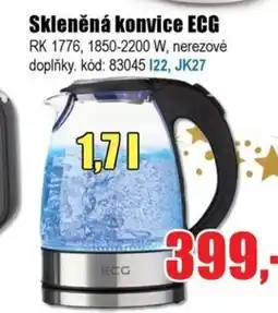 EVA Skleněná konvice ECG nabídka