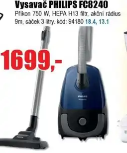 EVA Vysavač PHILIPS FC8240 nabídka