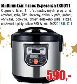 EVA Multifunkční hrnec Esperanza EKG011 nabídka