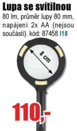 EVA Lupa se svítilnou nabídka