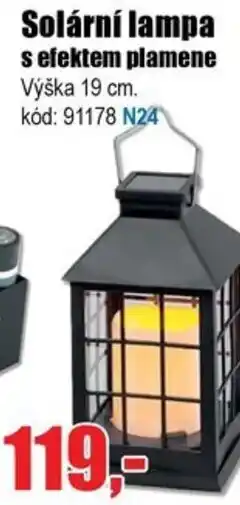 EVA Solární lampa s efektem plamene nabídka