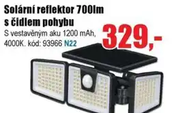 EVA Solární reflektor 700lm s čidlem pohybu nabídka