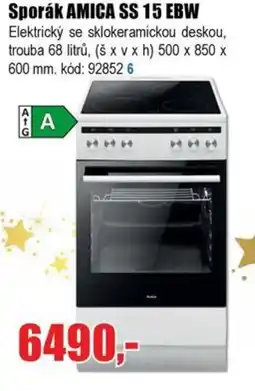EVA Sporák AMICA SS 15 EBW nabídka