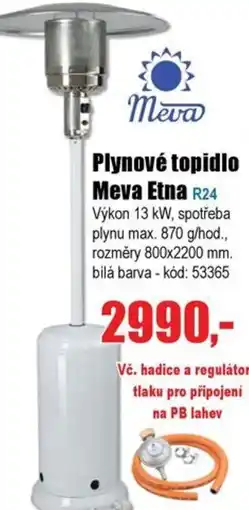 EVA Plynové topidlo Meva Etna nabídka