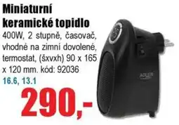 EVA Miniaturní keramické topidlo nabídka