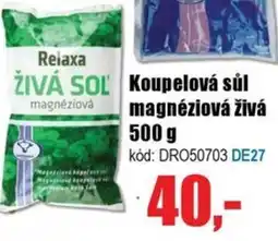 EVA Koupelová sůl magnéziová živá nabídka