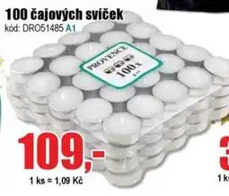 EVA 100 čajových svíček nabídka