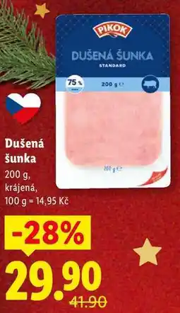 Lidl Dušená šunka, 200 g nabídka