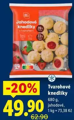 Lidl Tvarohové knedlíky, 680 g nabídka