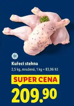 Lidl Kuřecí stehna, 2,5 kg nabídka